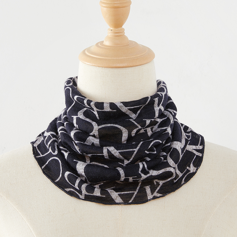 围脖春秋冬天防晒护颈椎妈妈丝巾