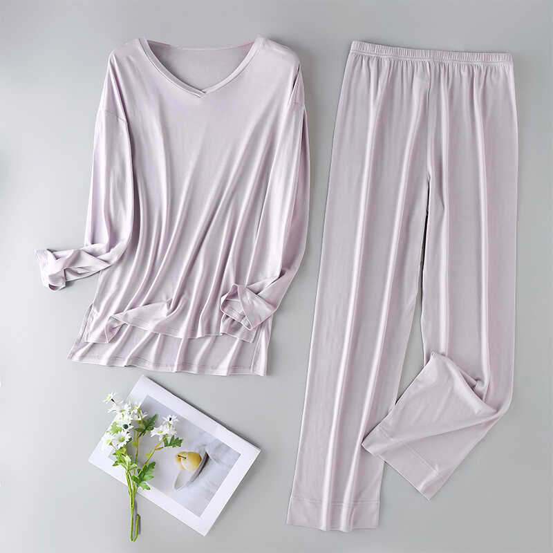 高品质100%桑蚕丝女士家居服