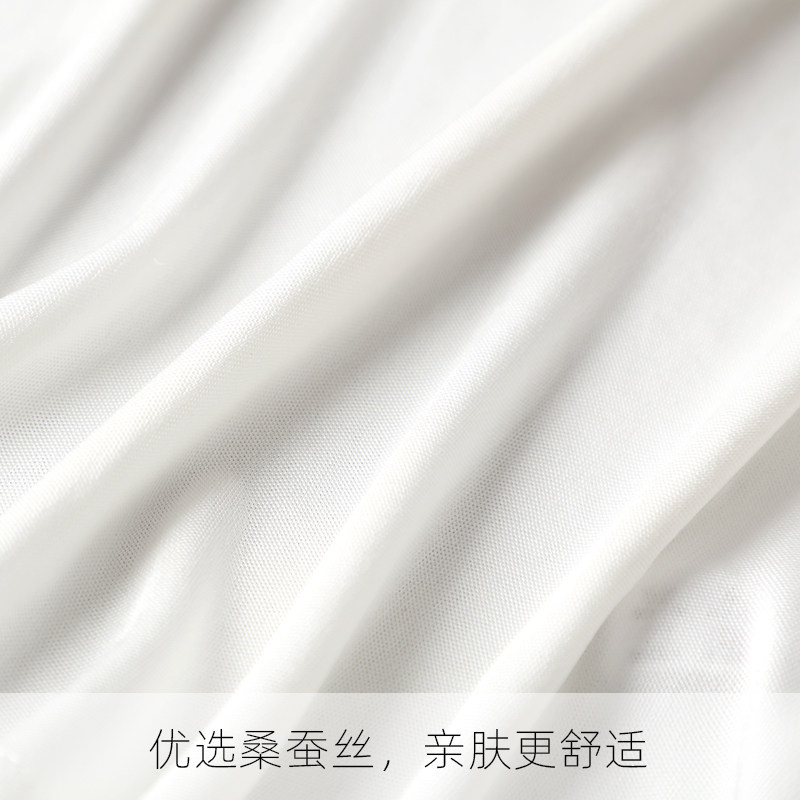 새로운 가을 겨울 뽕나무 실크 가을 옷과 가을 바지 여성 정장 얇은 레이스 V 넥 바닥 속옷 실크 따뜻한 잠옷