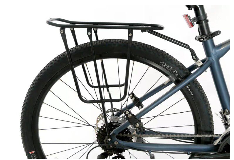 安特自行车后座架山地车后铝货架可载人单车尾架车架带人行李架