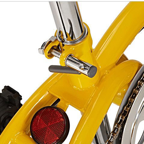 折叠车快拆坐杆通用手拧升级螺丝自行车快拆固定螺丝坐垫坐管夹锁