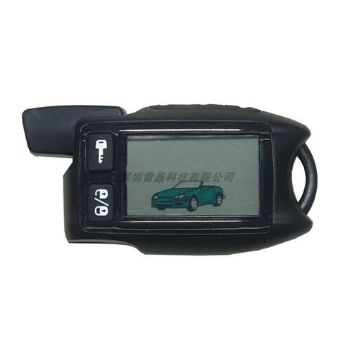 lcd Remote Control Key for two way car alarm tomahawk 9.5