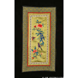 领口袖口下摆配花改造手工刺绣京绣手工绣品民族风创汇回流老绣片