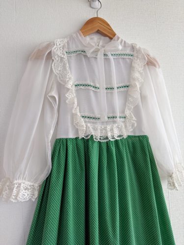 复古草原裙与洛丽塔  1970s Jill Lynn Girl's Prairie Dress
