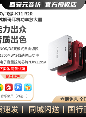 FiiO/飞傲 K11 R2R台式DSD解码耳放无损HIFI便携耳机功率放大器