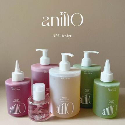 ANILLO韩国漫夜玫瑰深层修护洗发水护发素精油柔顺改善毛躁滋