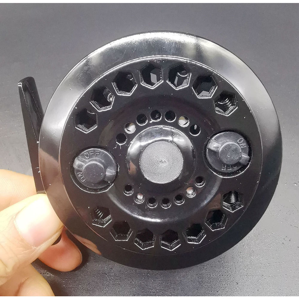 前打轮筏钓轮飞蝇轮塑料冰钓轮