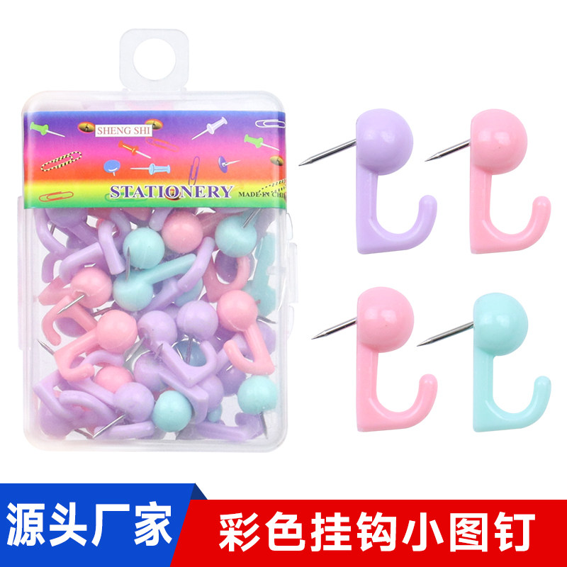 桌面项链饰品收纳整理创意工字钉图片