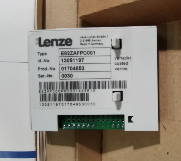 LENZE伦茨变频器模块/E82ZAFPC001-封面