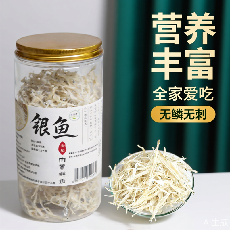 岳阳小银鱼干土特产淡水干货水产岳阳特产罐装袋装宝宝辅食