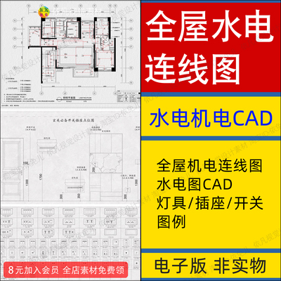 2025全屋水电机电点位图