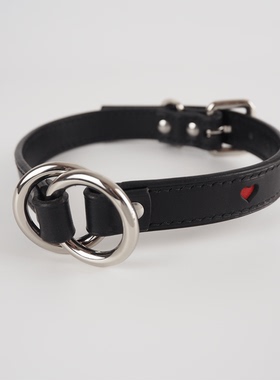 爱心窒息小众choker可收紧项圈紧缩P链小众设计缺氧朋克镂空镶嵌