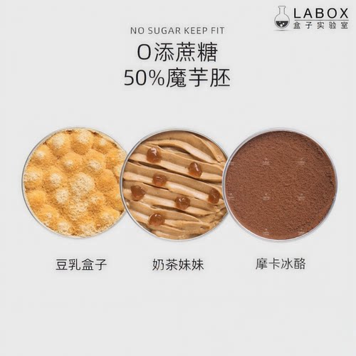 盒子实验室代糖饱腹蛋糕现制现发