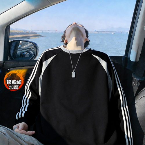 fromwrting机能风加绒卫衣男