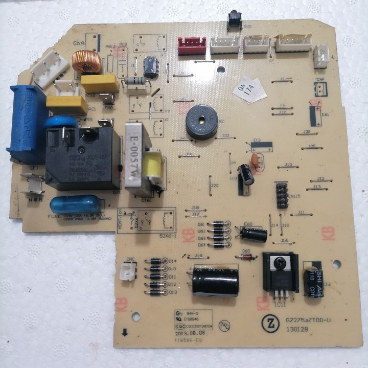 志高空调配件志高2匹挂机电控板GZ275aZT00  KFR-51G/P96/P81