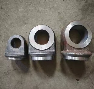 锻造底座耳环接头液压油缸缸底锻件铲车缸杆子头底座液压配件大全