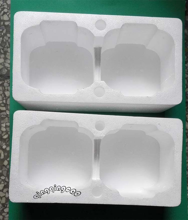新款N02听奶粉泡沫盒 牛栏加厚快递盒直径132*高190MM罐装包装盒