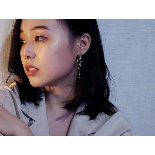 原创手工美产进口14k女天然珍珠