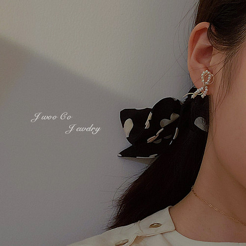 jwoo原创设计风14k注金天然珍珠