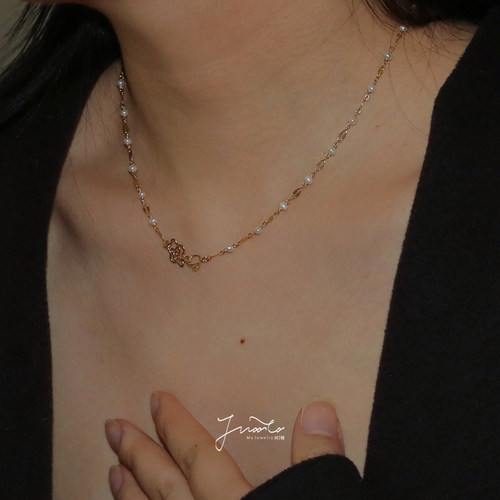 JWOOCO天然珍珠项链浪漫感