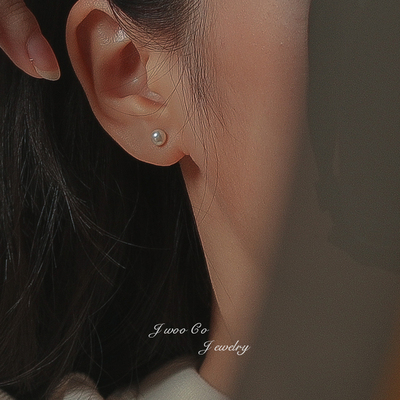 注金简约温柔风高亮面包天然珍珠