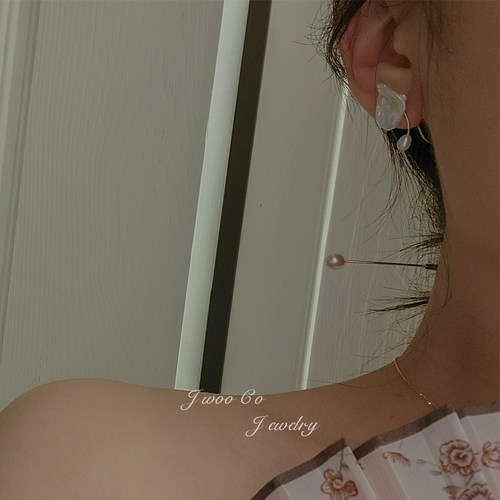小众jwooco原创14k注金天然珍珠
