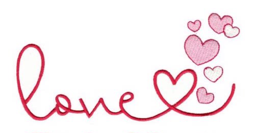 love爱心hope汽球绣花刺绣家用商用刺绣机文件pes emb vp3 dst