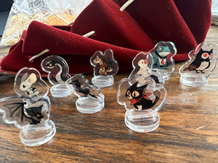 【影巷】施法者伙伴组 魔宠迷你立牌指示物 DND 龙与地下城