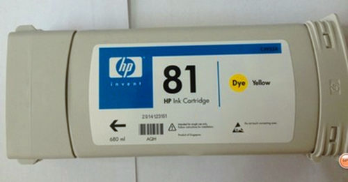 【正品原装】惠普HP81号 c4933a c4934a c4935A D5800 5550墨盒
