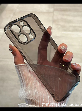 透明黑色Z9Turbo适用iQOOneo9/8/7/6se手机壳3/5/u1x全包U3X简约U5E硅胶12/11/10Pro软Z8X/Z7薄Z1XZ3套Z6Xz5X