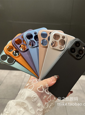 纯色金属漆无边框适用Y78m手机壳Y77E超薄Y35m+电镀Y76S简约Y70S精孔Y73S耐脏Y55S潮流Y52S暗紫色Y31S款Y51S+