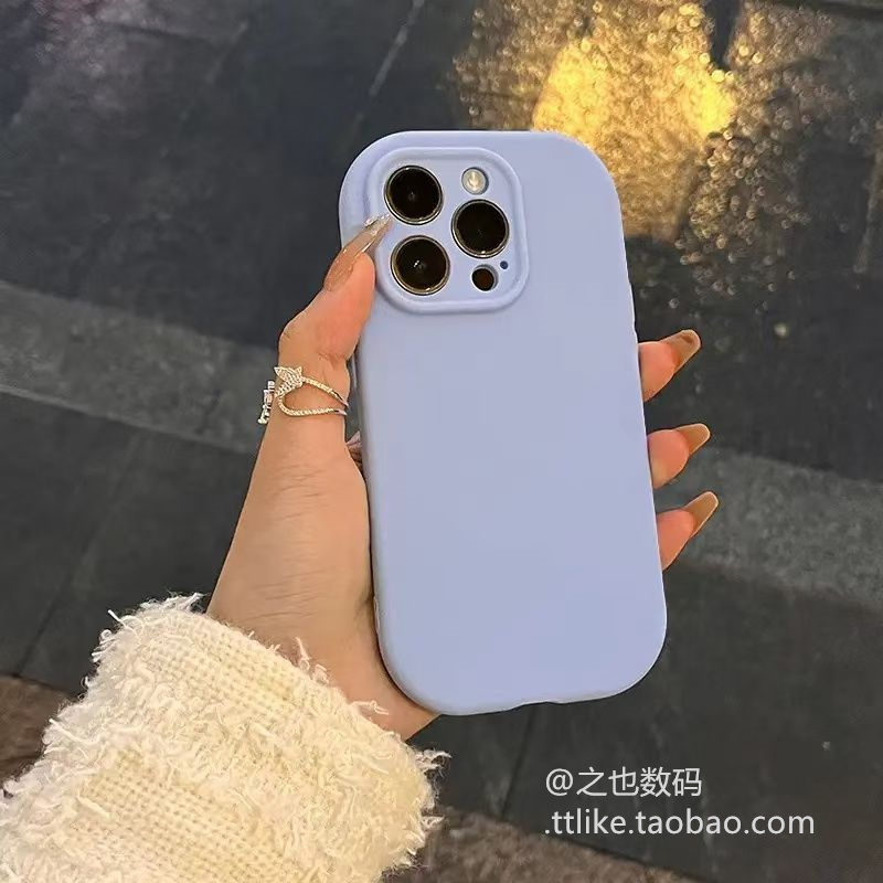 适用华为畅享80/70Pro手机壳60X蓝色胖壳全包镜头50pro软硅胶20plus防摔Z纯色10S保护套9S气囊胖乎乎防尘新款