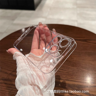 nova13 p50 80手机壳MATE70air P40pro 7SE全包p30薄p60畅享Z 隐形套全透明硬壳适用华为Pura70