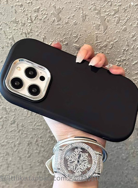 黑色气囊power电镀镜框90gt适用荣耀400手机壳300/200/100/80Pro厚x70i软X60i硅胶X30/Magic6/8大孔X50i+X40i