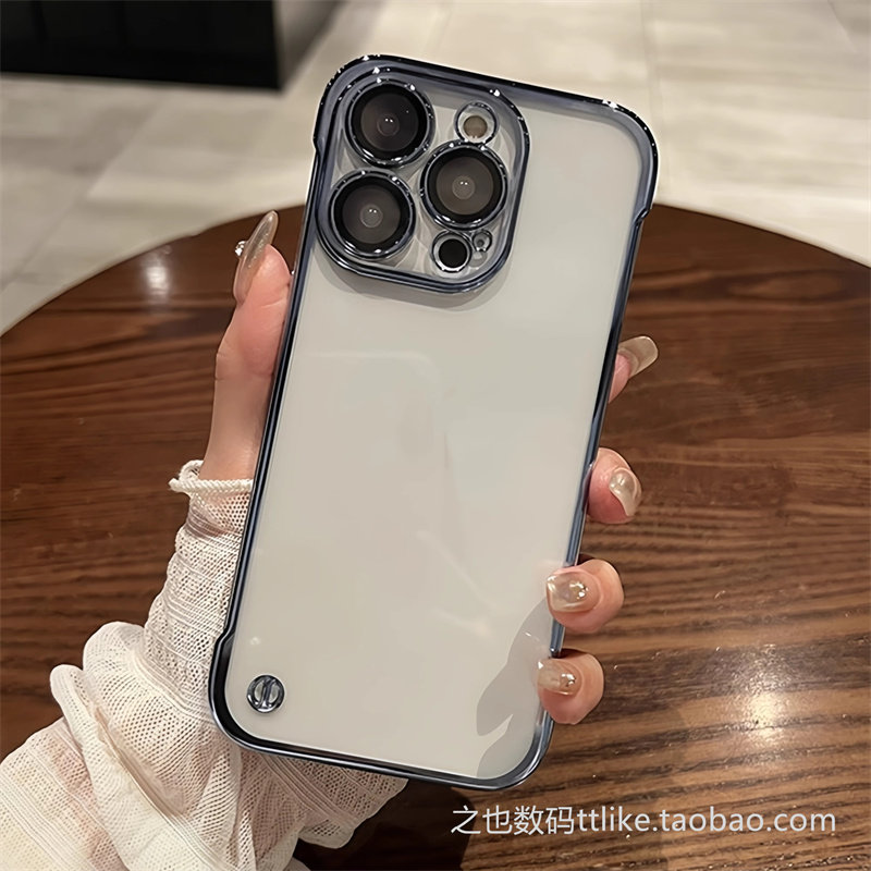 超薄超轻半包套裸机感FindX8X7ultra手机壳适用OPPOReno12/13硬8K9/A11透明7/5个性6/4无边框10proA55A57/A53