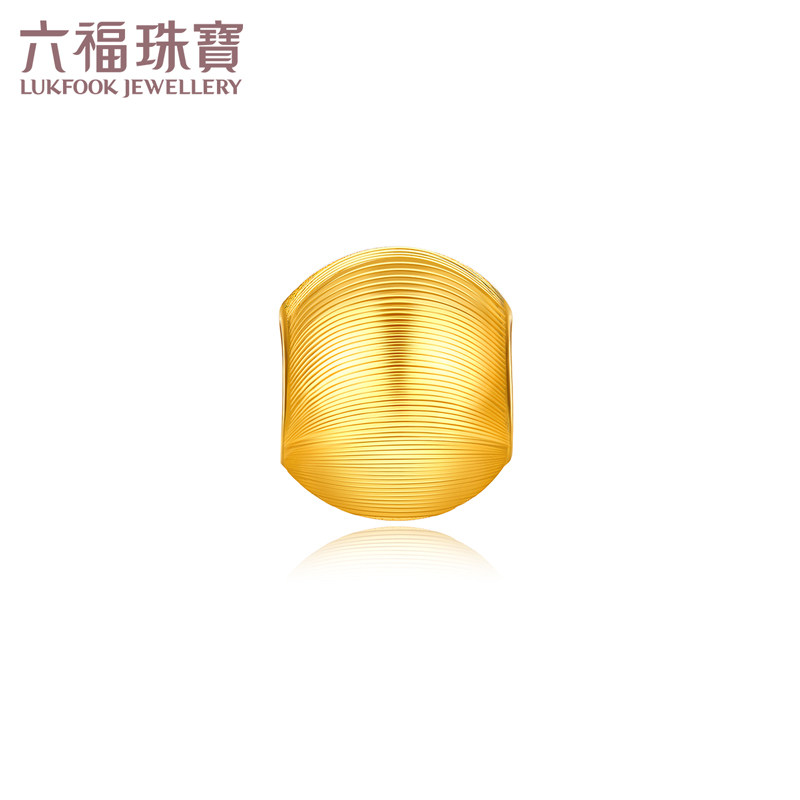 六福珠宝黄金转运珠女款硬金挂坠手绳路路通足金定价L28TBA1P0009高性价比高么？