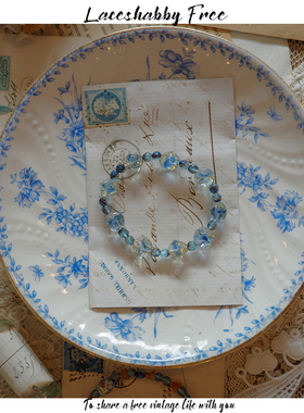 小珠子手串中古手链饰品