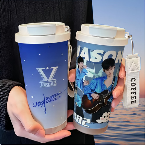 张杰星星应援周边保温杯手办高