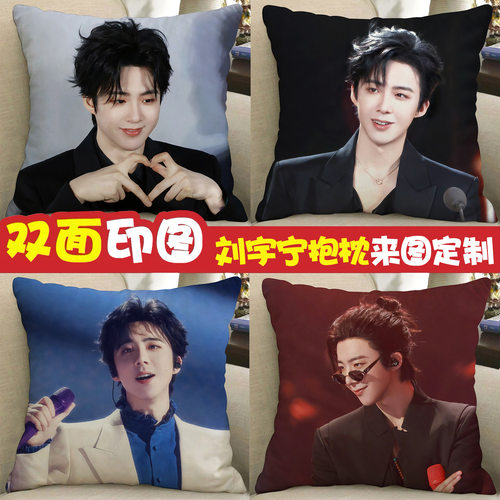 刘宇宁周边沙发抱枕女生睡觉专用双面人形珠帘玉幕燕子京宁远舟同