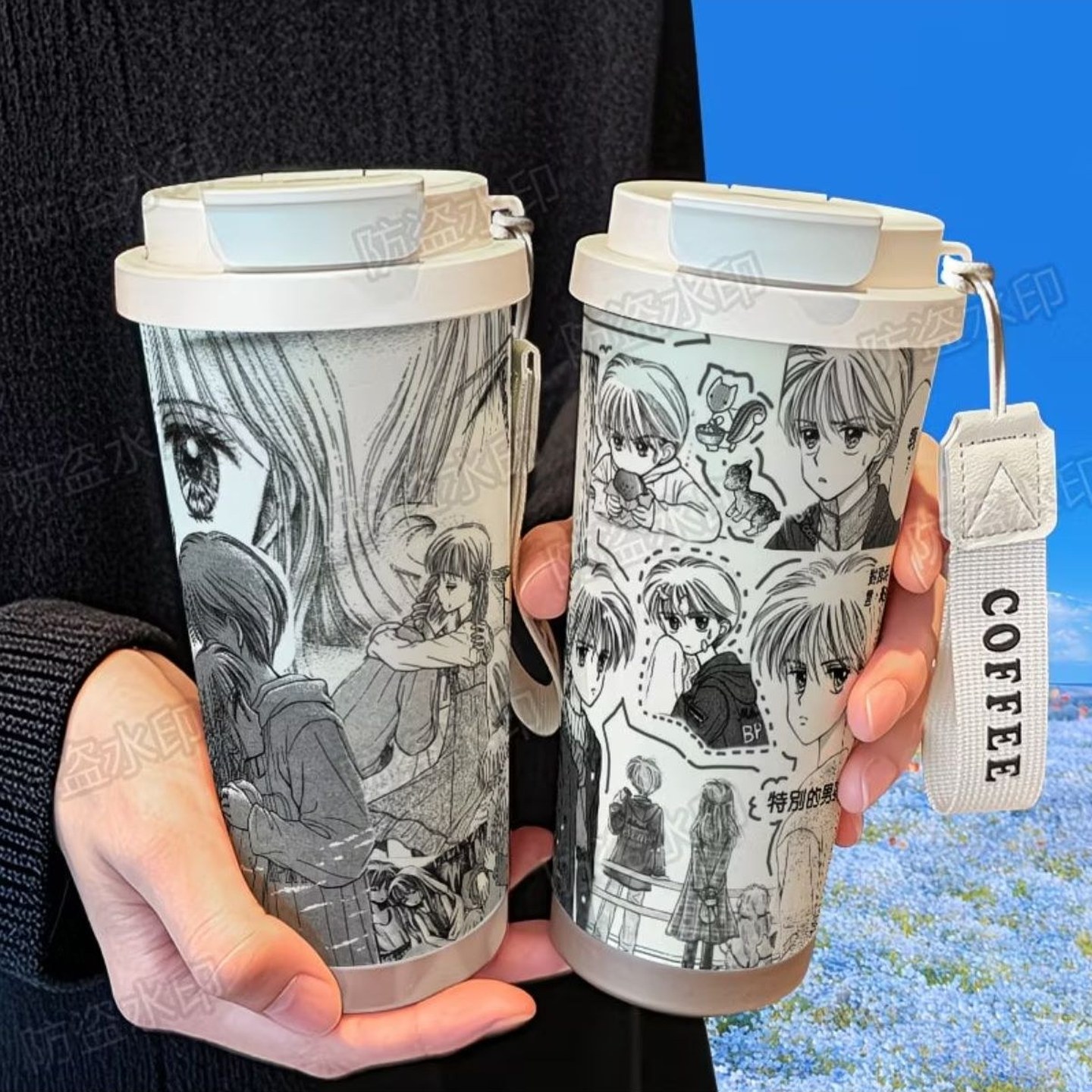 玩偶游戏羽山秋人保温杯3