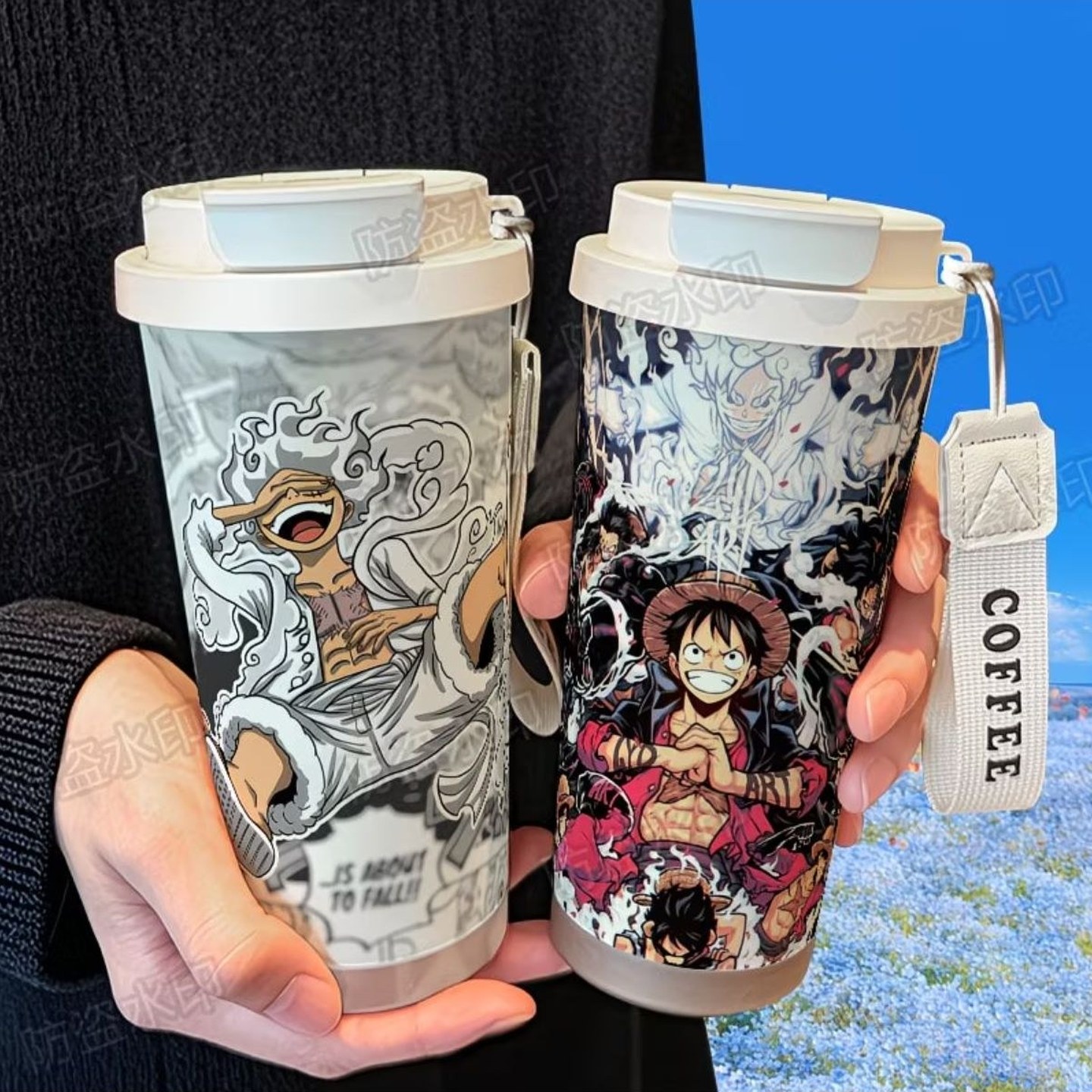 动漫海贼王路飞保温杯316