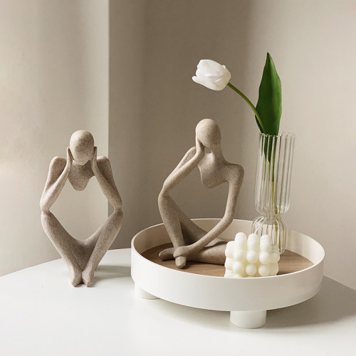 homeside人物雕塑北欧艺术摆件