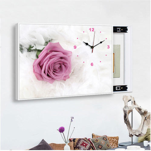 液压推拉电表箱装饰画