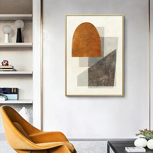 简约北欧抽象创意客厅装饰画