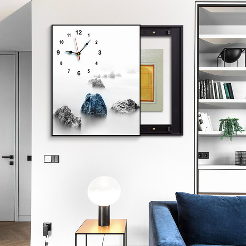 竖款遮挡免打孔电表箱装饰画