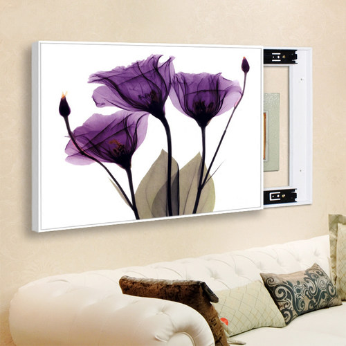 北欧风创意免打孔电表箱装饰画