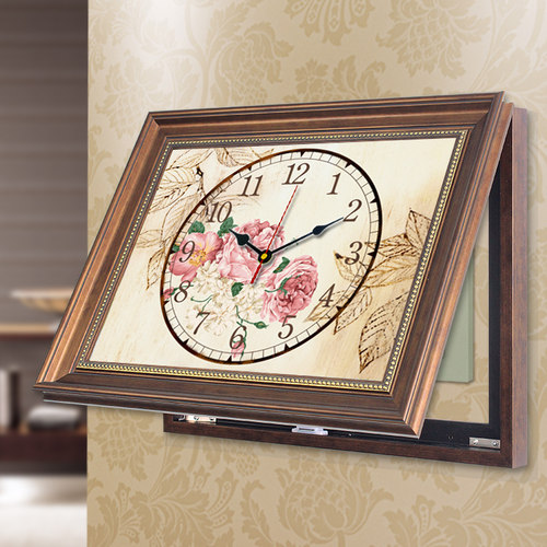 客厅电表箱开关装饰画简约