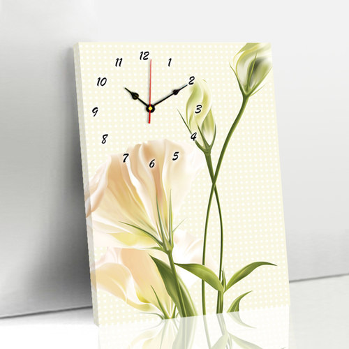 静音挂钟无框画现代简约