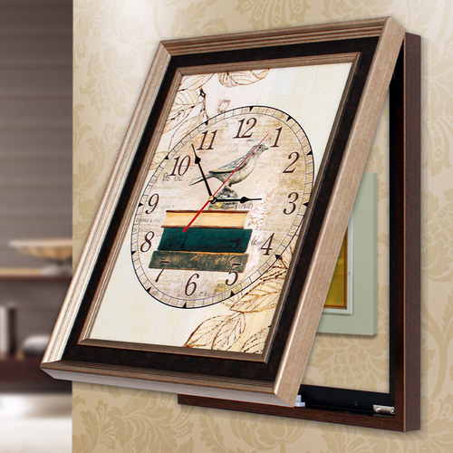 竖版北欧风格遮挡电表箱装饰画