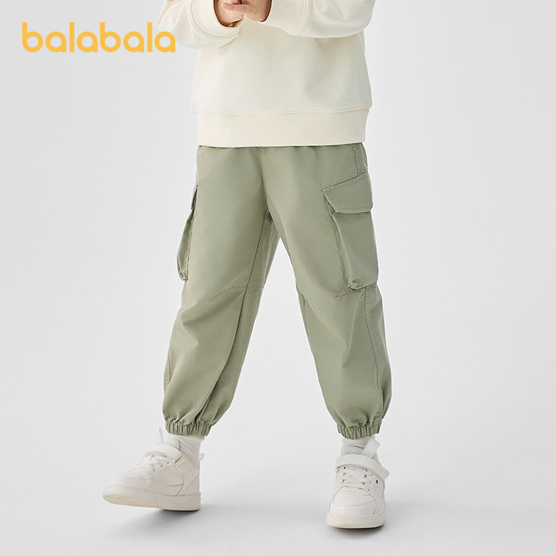 巴拉巴拉童装儿童裤子男童长裤女童春秋宽松工装裤百搭时尚户外,童装/婴儿装/亲子装,工装裤,淘宝优惠券,粉丝福利购,淘宝优惠卷